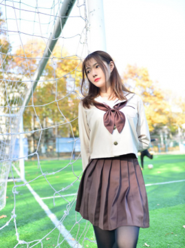 JK制服美女校园写真