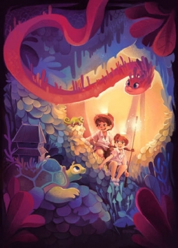 唯美插画写真图片