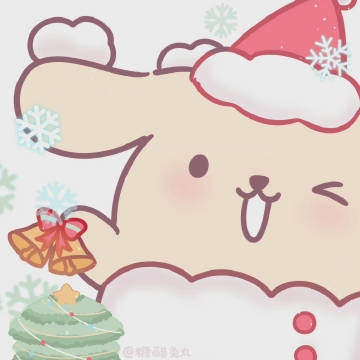 三丽鸥圣诞节头像图片