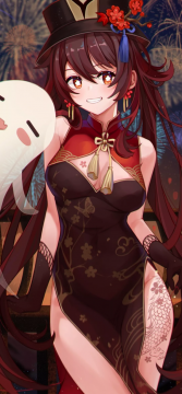 原神胡桃性感撩人写真