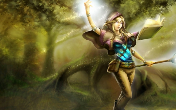 英雄联盟LOL女性游戏人物角色图片桌面壁纸下载