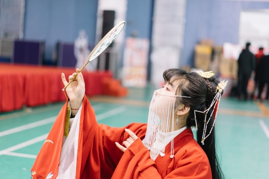 汉服美女古装摄影展