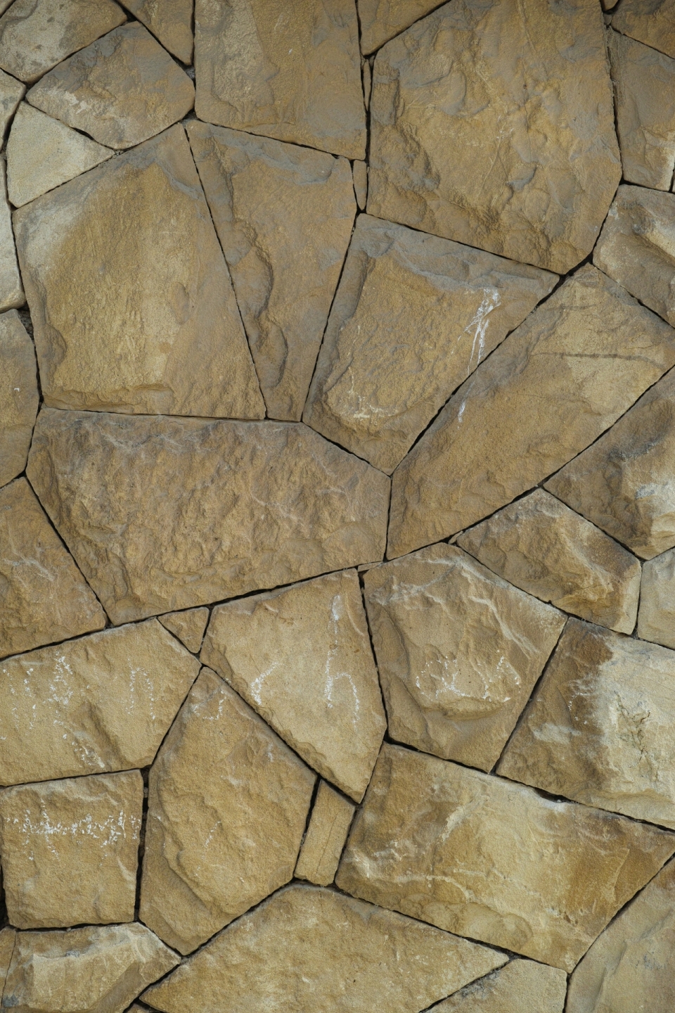 岩石石面岩洞表面干燥裂缝