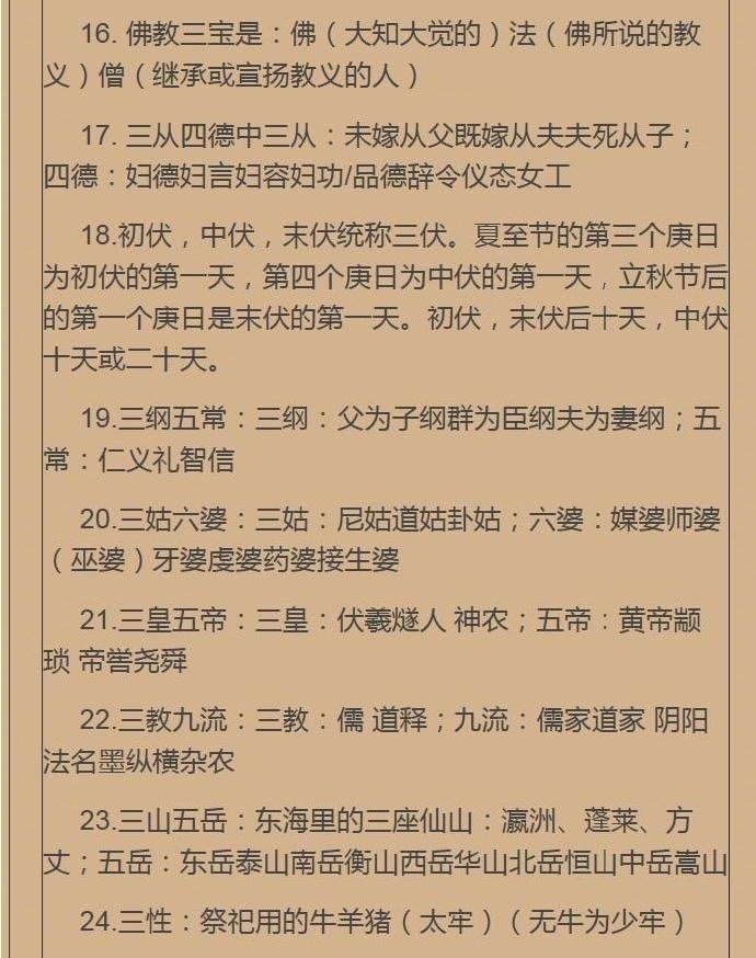 中国传统文化常识大全图片