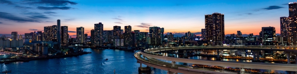 夜晚城市景色唯美城市夜景