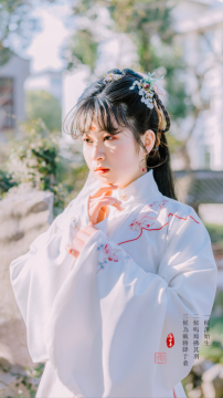 古装钗环美少女汉服