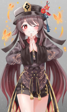 原神胡桃美女图片