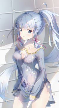 动漫美女神里绫华写真