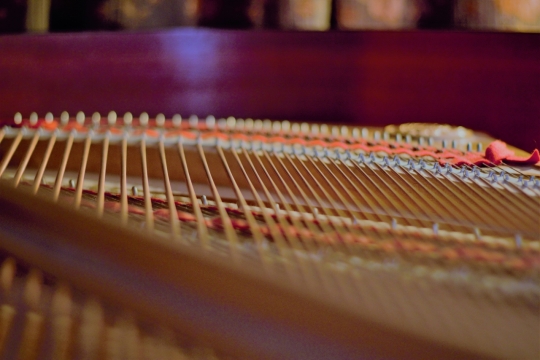 扬琴乐器局部弦民族艺术古典传统