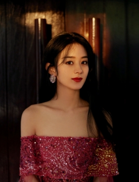 性感美女明星赵丽颖优雅妩媚写真