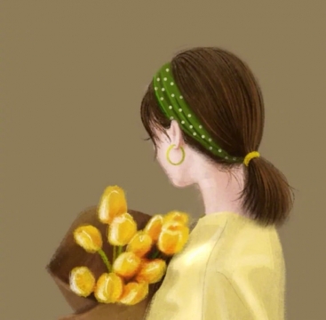 唯美女生头像写真图片