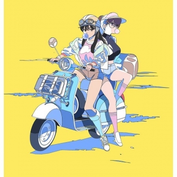 唯美插画写真图片