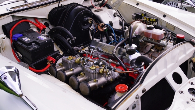 高端跑车发动机高清外观展示