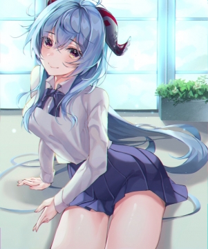 原神甘雨二次元写真