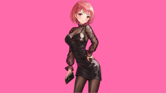 美丽性感动漫美女高清桌面壁纸