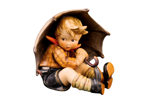 孩童小孩男孩雨伞纯真