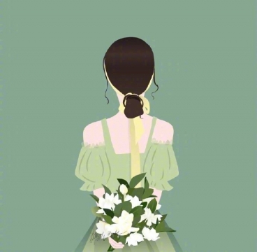 女生背景微信朋友圈头像图片