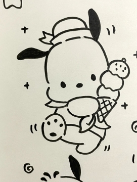 帕恰狗简笔画写真