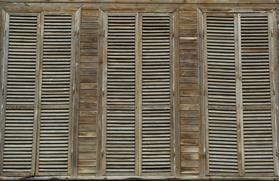 木制窗户板灰色复古窗户木窗户板