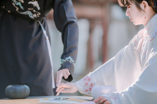 古风情侣摄影写真