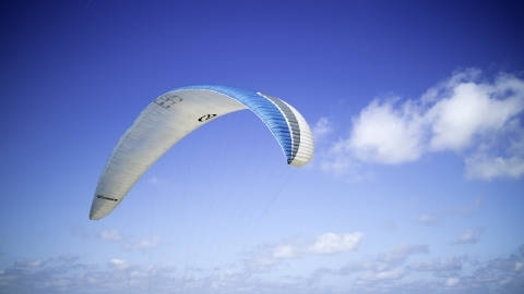 刺激的滑翔运动高清桌面壁纸