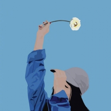 唯美头像写真图片