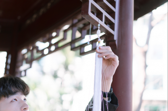 古装男子汉服展示