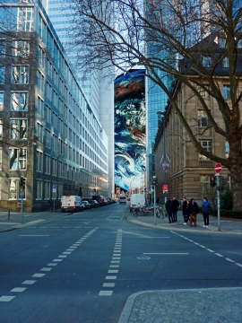 繁华都市街道行人高楼大厦创意街拍