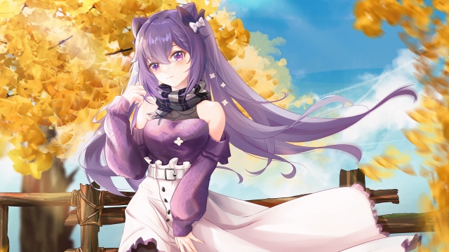 动漫原神刻晴Keqing壁纸