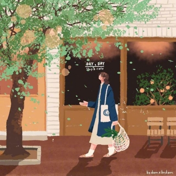 唯美插画写真图片