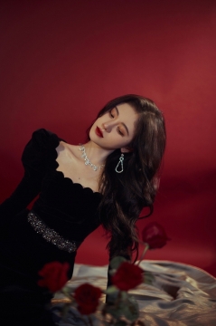 性感美女明星鞠婧祎妩媚诱惑写真