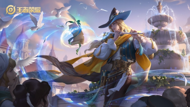 王者荣耀明世隐吟游魔法壁纸