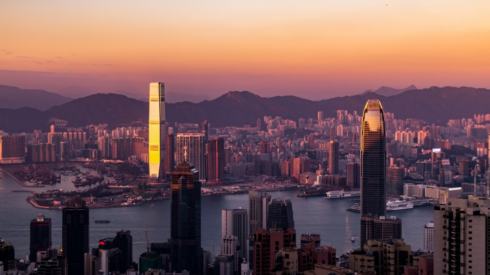 香港城市风光优美风景建筑高清桌面壁纸