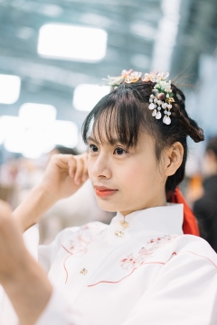 复兴汉服二次元少女