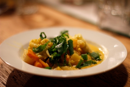 经典奶油炖菜美食特写