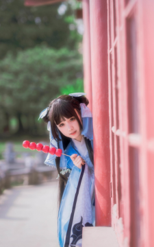 美女摄影_调皮小萝莉玩闹可爱写真