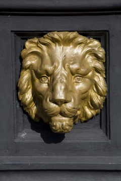 狮身人面像铜器高清近景摄影