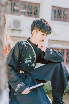古装男子汉服展示写真