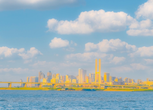 唯美清新夏日景色图片