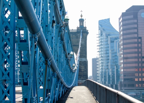 阳光现代城市高桥看高楼大厦建筑