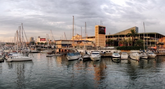 繁荣海岸码头停满轮船