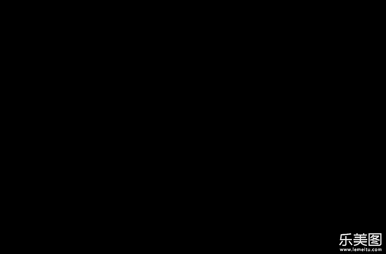 运动剪影足球型男白底黑影设计造型logo