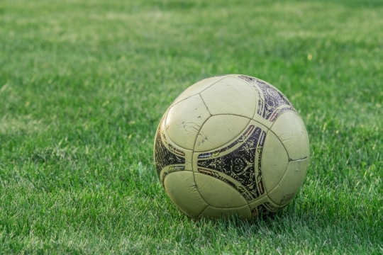 世界杯来临足球绿茵场地高清美图