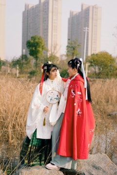 古风美女闺蜜艺术照