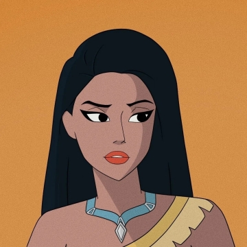 迪士尼公主头像图片