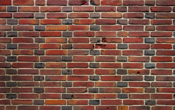 墙面砖墙红砖乡下童年记忆