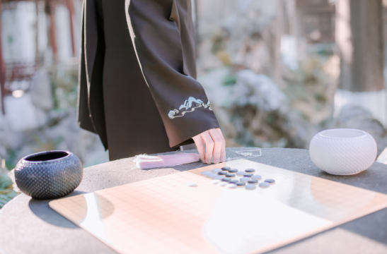 古风围棋摆局