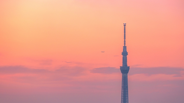 优美迷人的城市风光高清桌面壁纸